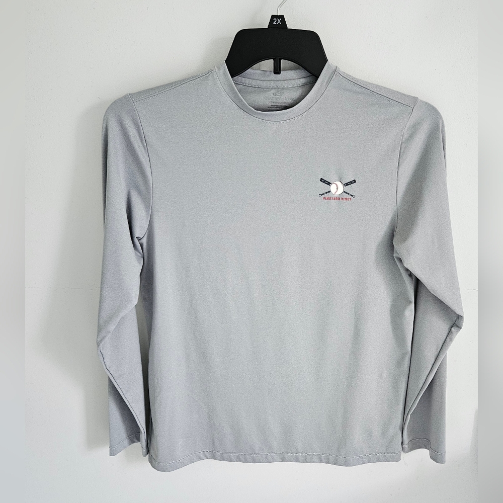 Vineyard Vines Baseball Performance Shirt Long Sleeve
